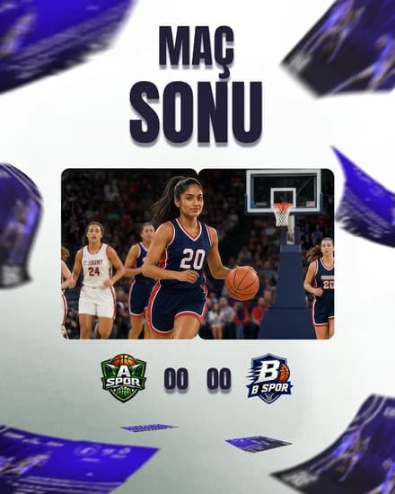 Maç Günü Görsel (14-08) şablon önizlemesi