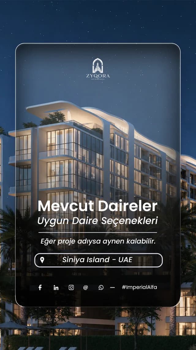 Mevcut Daireler (05-01) · Hikâye şablon önizlemesi