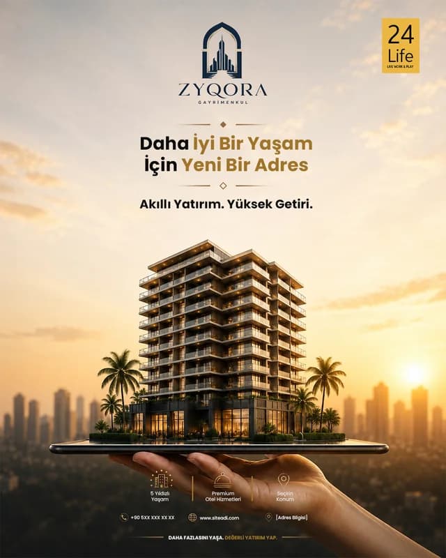 Yeni Yaşam (07-01) şablon önizlemesi