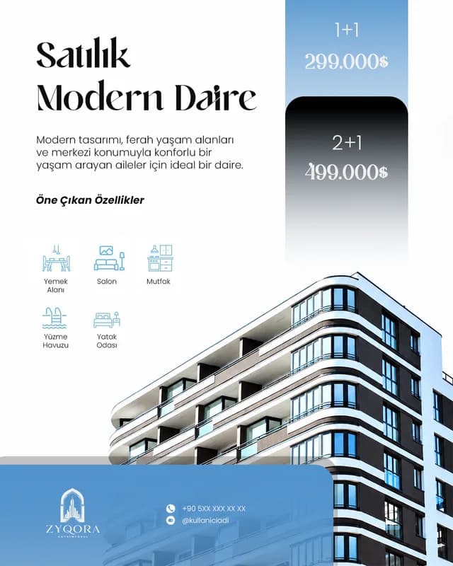 Modern Daire (09-01)